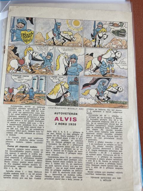 Autoveterán ALVIS z roku 1928