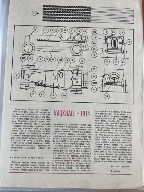 VAUXHALL 1914