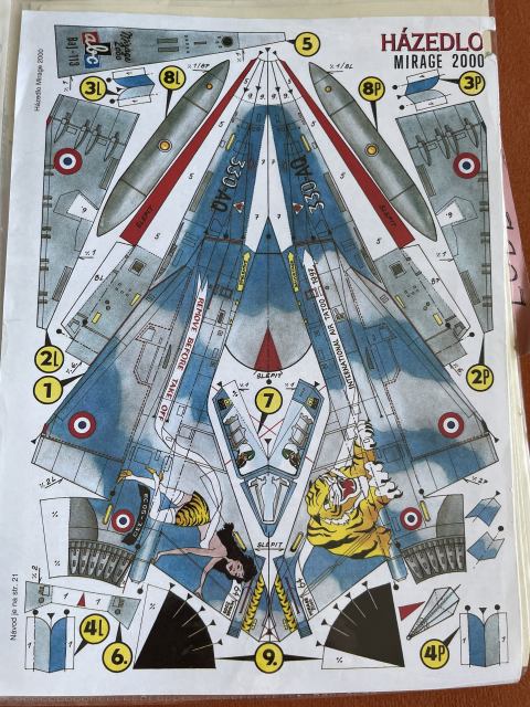 Házedlo MIRAGE 2000