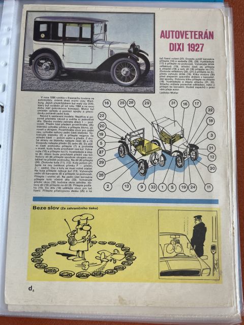 Autoveterán DIXI 1927